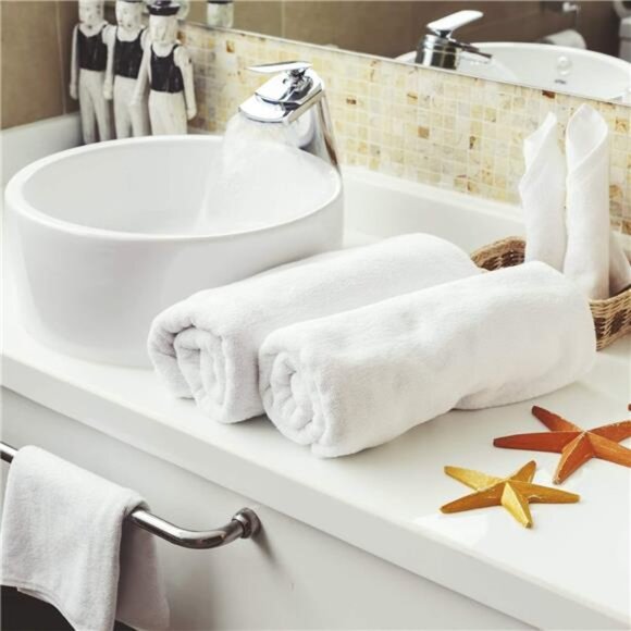 Decorative and Monogrammed Hand Towels for Bathroom Kitchen Makeup |Personalized - Picture 3 of 5